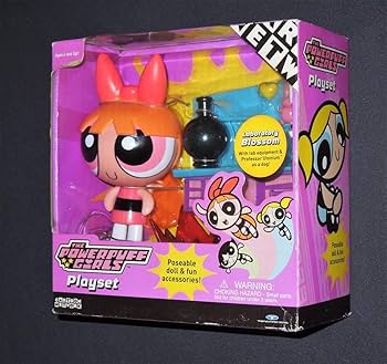 美品　パワーパフガールズ　6インチ　デラックスドール ブロッサム フィギュア 美品 パワーパフガールズ 6インチ デラックスドール ブロッサム